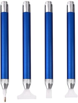 4 Stks/set Vierkante Ronde Diamant Schilderen Tool Verlichting Punt Boor Pen 1/3/6/9 Hoofd Diamant Pennen 5D schilderij Diamanten Accessoires 03