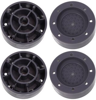 4 Stks/set Wasmachine Ondersteuning Anti-Slip Anti Trillingen Droger Verhogen Hoogte Voeten Pads Shock Noise Cancelling Machine Ondersteuning 2.5cm