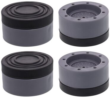 4 Stks/set Wasmachine Ondersteuning Anti-Slip Anti Trillingen Droger Verhogen Hoogte Voeten Pads Shock Noise Cancelling Machine Ondersteuning 3.5cm