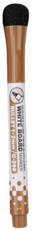 4 Stks/set Whiteboard Magnetische Uitwisbare Pennen Markers Droge Wissen Pagina 'S Kinderen Tekening Pen Board Markers Bruin