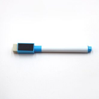 4 Stks/set Whiteboard Marker Kleur Uitwisbare Pennen Met Magnetische Spons Uitwisbare Kids Kleur Schilderen Pen lucht blauw