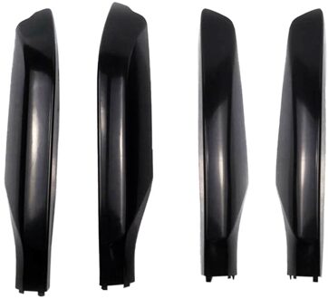 4 Stks/set Zwart Abs Auto Imperiaal Cover Einde Rail Shell Bescherm Voor Toyota Prado FJ150