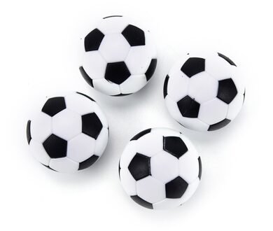 4 STKS Tafelvoetbalspel Voetbal Plastic Voetbal Voetbal Fussball Soccerball Sport Ronde Indoor Games dia 32mm