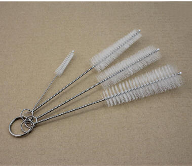 4 stks Uitloop Reiniging Borstels Keuken Theepot Nozzle Clean Tool HG00274 S03