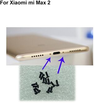 4 stks Voor Xiao mi mi max 2 Buttom dock Schroeven Behuizing Schroef Nail Tack voor xiao Mi Mi max 2 Max2 Mobiele Telefoons