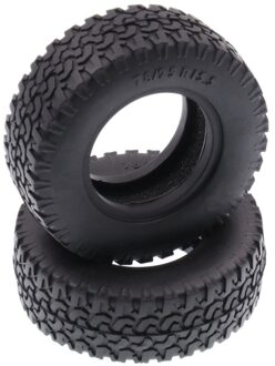 4 Stuks 1.55 Inch Rubber Banden Voor 1/14 Rm8 Baja Rc Rock Crawler Afstandsbediening Auto Banden