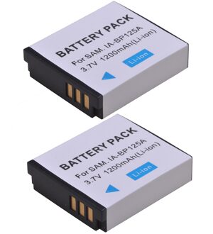 4 Stuks 1200Mah IA-BP125A Ia BP125A BP125A Oplaadbare Camera Batterij Voor Samsung HMX-QF20 HMX-QF30 HMX-QF300 HMX-M20 HMX-Q10 Q1 2 Batteries