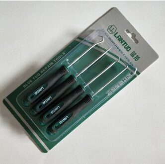 4 Stuks 135Mm Auto Auto Voertuig Olie Seal Schroevendraaiers Set O-Ring Seal Pakking Puller Remover Pick Haken gereedschap Veilig En Duurzaam