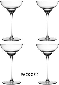 4 Stuks 145Ml Margarita Glazen Cocktail Goblet Glazen Martini Glas Set Van 4