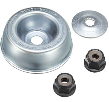 4 Stuks 1Set Metal Blade Bevestigingsset Met 2 Maten Van Noten Vervanging Voor Stihl Strimmer Bosmaaier