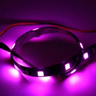 4 Stuks 30Cm 15 Led 2835 Motorrijwiel Flexibele Strip Licht Waterdicht 12V Wit Geel Rood Blauw Groen Roze