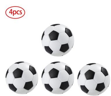 4 Stuks 32Mm Tafelvoetbal Fussball Soccerball Sport Plastic Praktische Indoor Spel Kid Play Speelgoed Duurzaam Entertainment