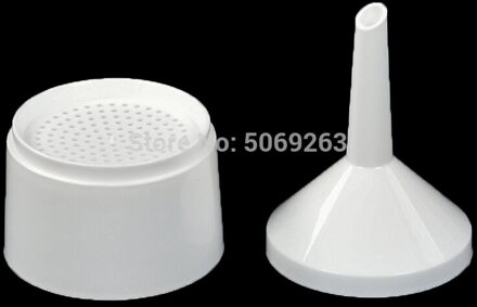 4 Stuks 55Mm Chemie Laboratorium Plastic Afneembare Filter Trechter Gemaakt Van Pp Materiaal Buchner Trechter