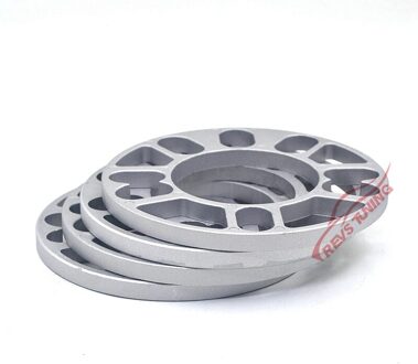 4 Stuks 5Mm Dikte Universele 4 / 5 Stud Fit Et Aanpassen Aluminium Auto Wiel Spacer shims Plaat 10mm