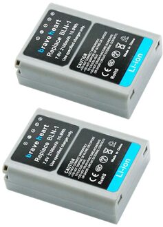 4 Stuks 7.4V Bateria BLN1 Ps BLN1 PS-BLN1 Batterij Voor Olympus E-M5 OM-D E-M1 E-P5 Camera Accessoires 2accu