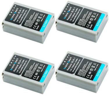 4 Stuks 7.4V Bateria BLN1 Ps BLN1 PS-BLN1 Batterij Voor Olympus E-M5 OM-D E-M1 E-P5 Camera Accessoires 4stk accu