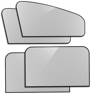 4 Stuks 80*50Cm Autoruit Sterke Magnetische Goede Afdichting Zonnescherm Zonnebrandcrème Autoruit Schaduw Geschikt Voor Meest voertuigen