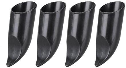 4 stuks ABS Plastic Klauwen Handschoenen Levert Tuin Plant Graven Beschermende Tool