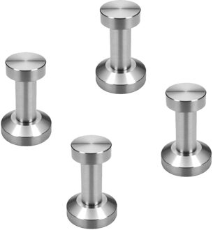 4 Stuks Alle Koper Lager Haken Voor Dooroom Indoor Badkamer Kleding Haken Badkamer Muur Haken Hardware Wandkleden Rij Haken