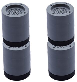 4 Stuks Anti Vibration Voeten Pads Wasmachine Rubber Mat Anti-Vibratie Pad Droger Universele Vaste Antislip pad 8.5cm grijs