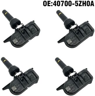 4 Stuks Auto Bandenspanning Monitor Sensor Tpms 433Mhz Voor Nissan Micra K13 Nissan Patrol Vi 40700-5ZH0A PMV-CA74 40700-3HN0B