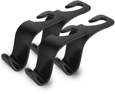 4 Stuks Auto Hoofdsteun Achterbank Haak Universele Seat Hanger Voertuig Organizer Houder Voor Handtassen Portemonnees Jassen Bag Auto Accessoires