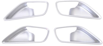4 Stuks Auto Inner Deurklink Kom Cover Binnenste Handvat Decoratieve Pailletten Interieur Accessoires Voor Mazda 6