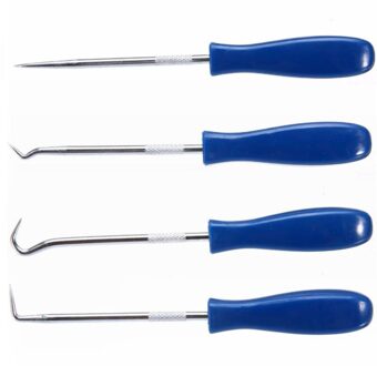 4 Stuks Auto Pick Haak Set O Ring Oil Seal Pakking Puller Remover Craft Hand Tool Auto Remover tool Set