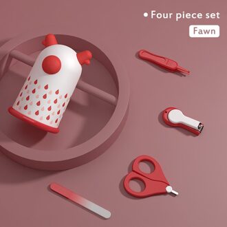 4 Stuks Baby Schaar Nagelknipper Set Baby Baby Nail Care Set Vinger Trimmer Schaar Nagelknipper Voor Baby Kids nagelknipper 03