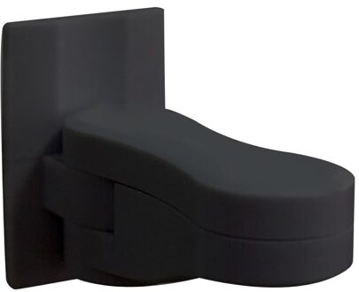 4 Stuks Baby Veiligheid Levert Kind Proof Deuren Lijm Hendel Baby Veiligheidsslot Deur Lever Lock Handvat Compatibel Met Standaard # Y1 zwart