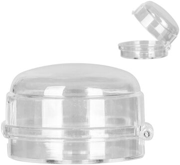 4 Stuks Baby Veiligheid Oven Lock Deksel Gasfornuis Knop Covers Hangslot Deksel Lock Protector Kinderen Keuken Veiligheid Zuigeling Bescherming tool 2stk transparant