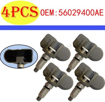 4 Stuks Bandenspanning Sensoren Voor Jeep Grand Cherokee Dodge Charger 56029542AD 56029400AE