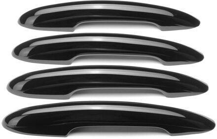 4 Stuks Deurgreep Cover Voor Bmw Voor Mini Voor Cooper F54 F55 F60 Countryman Gloss Auto Exterieur Onderdelen Black deurgreep Cover Trim F60 zwart / met holes