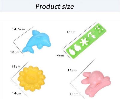 4 Stuks Diy Sushi Mold Onigiri Rijst Bal Voedsel Druk Cartoon Sushi Maker Mold Japanse Thuis Keuken Bento Accessoires Gereedschap