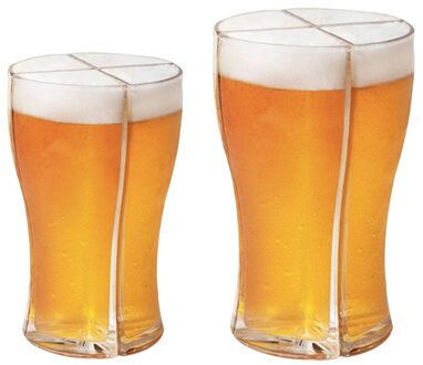 4 Stuks Drinking Game Glas Beker Wijn Divider Wijn Pot Set Verse Sap Cola Cocktail Whisky Glas Praktische Duurzaam Mok