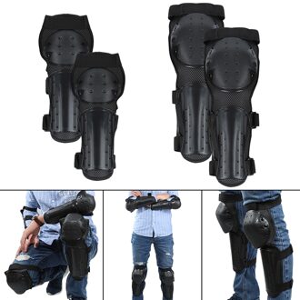 4 Stuks Elleboog Knie Beschermende Pads Guard Shell Pak Voor Outdoor Sport Schaatsen Motorcycle Kneepad Fiets Fietsen Accessoires