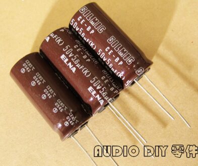 4 Stuks Elna Silmic CE-BP Rbl 5.6 Uf/50 V 10% 16X35MM 5.6 Uf 50V Audio Elektrolytische condensator Bp 50V5.6UF Niet-polaire