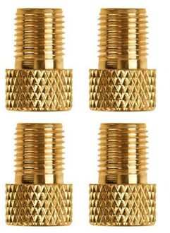 4 Stuks Fiets Pomp Tire Valve Adapter Convert Band Presta Aan Schrader Koper Bike Air Valve Adapter Wielen Nozzle Fietsen tool