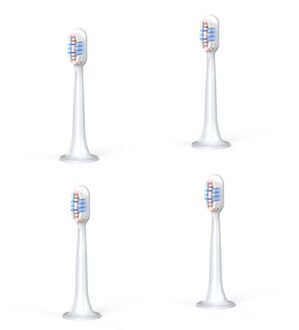 4 Stuks Fit Voor Xiaomi Sonic Elektrische Tandenborstel Heads T300 T500 Ultrasone 3D Whitening Hoge-Dichtheid Vervanging Tandenborstel heads 4stk t300t500 roze