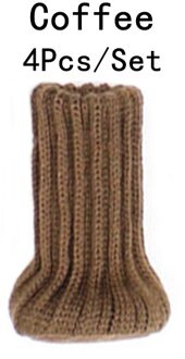 4 Stuks Gebreide Stoel Been Sokken Meubels Tafel Voeten Floor Protectors Covers Doek Vloer Bescherming Pads Moving Ruisonderdrukking