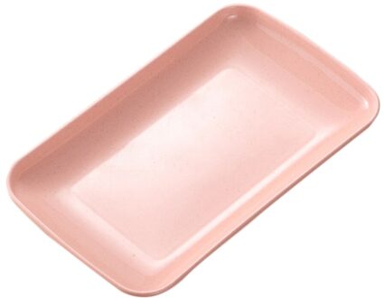 4 Stuks Gerechten Huishoudelijke Diner Plaat Voedsel Plaat Magnetron Beschikbaar Milieuvriendelijke Thuis Keukengerei (Roze, Groen, blauw, Worden