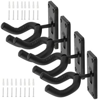 4 Stuks Gitaar Hanger Holder Hook Wall Mount Voor Elektrische Akoestische Gitaren, snaren Voor Gitaar Pick Plectrums Gitaar Stand style2