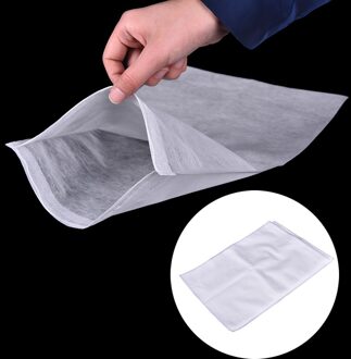 4 Stuks Herbruikbare Nylon Mesh Stam Thee Pulp Sap Gelei Voedsel Moer Melk Filter Scherm Netto Percolator Zak Doek Zakken wit 23*30Cm