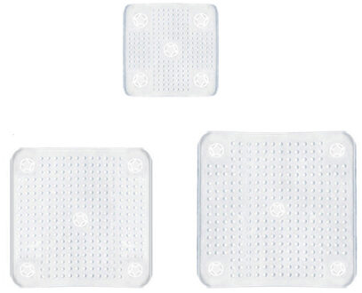 4 stuks Herbruikbare Siliconen Caps Voedsel Verse Houden Stretch Wrap Seal Film Kom Cover Home Storage Organisatie Keuken Gereedschap 3 maten