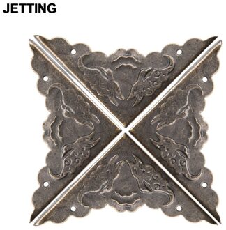 4 Stuks Hoek Protector Boek Scrapbook Metalen Album Hoek Voor Antiek Messing Sieraden Boekenhoek Protector Protector Cover