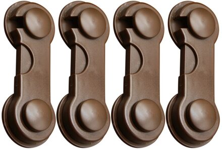 4 Stuks Kind Security Kids Box Lade Kast Kastdeur Koelkast Safety Lock
