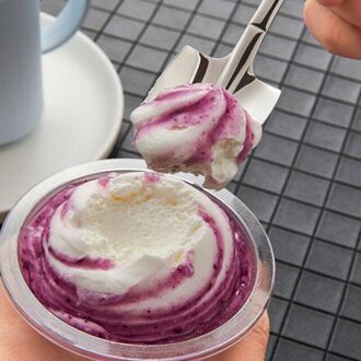 4 Stuks Lepels Koffie Decor Drinken Gadget Ijs Kit Restaurant Set Soep zilver