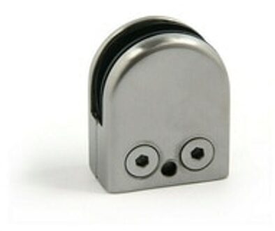 4 STUKS Maat Rvs Leuningen Balustrades Glas Klem Clips Beugel Voor 6-12mm Glas Corrosiebestendig eenvoudige Installatie groot