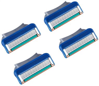 4 stuks Mannen Scheermesjes Scheren Cassettes Gezichtsverzorging Mannen Scheermesjes Compatibel