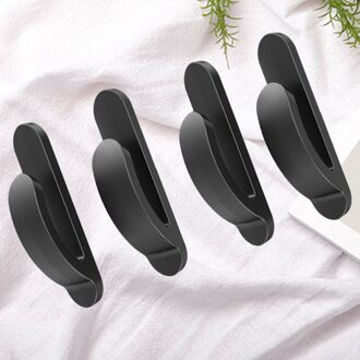 4 Stuks Mini Auto Haken Creatieve Auto Rugleuning Haken Autosleutel Opknoping Haken